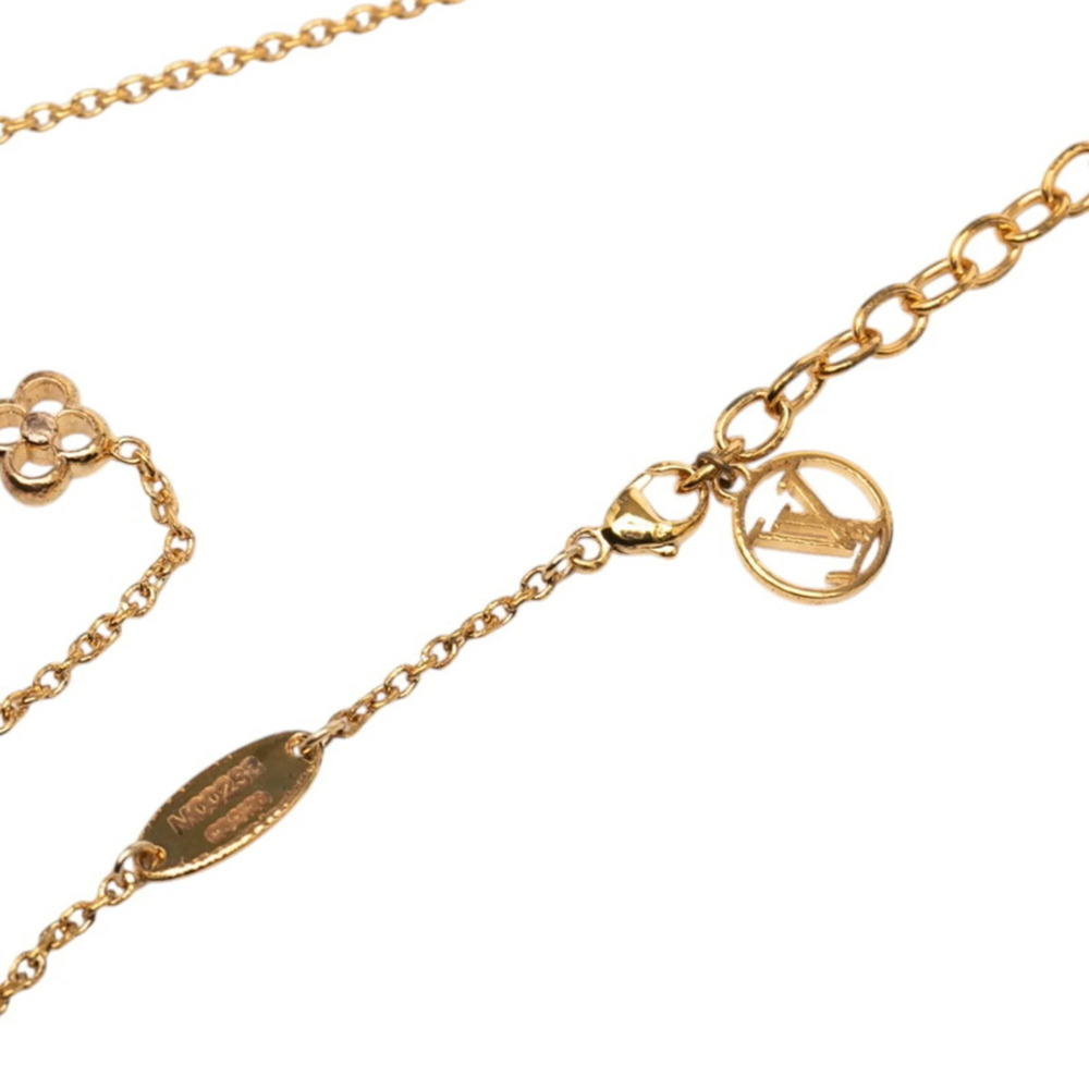 LOUIS VUITTON Gold Necklace - Picture 4 of 7